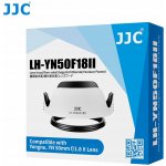 JJC pro Yongnuo YN 50 mm f/1,8 II bílá – Sleviste.cz