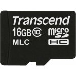 Transcend microSDHC 16 GB Class 10 TS16GUSDC10 – Zboží Mobilmania