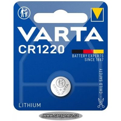Varta CR1220 1 ks 06220 101 401 – Zbozi.Blesk.cz