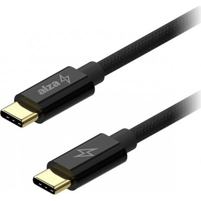 AlzaPower APW-CBTC2001CB CompactCore USB-C to USB-C 2.0, 100W, 1m, černý – Zboží Mobilmania