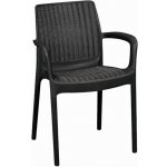 KETER BALI MONO zahradní židle, 55 x 60 x 83 cm, grafit 17190206