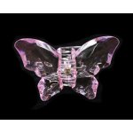 Průsvitný skřipec ve tvaru motýla Barva: tmavě modrá – Hledejceny.cz