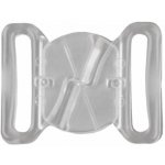 Plavkové zapínání šíře 20 mm plastové - transparent (20 pár) – Zboží Dáma