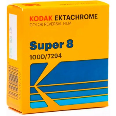 KODAK Ektachrome Super 8 100D/7294 8mm x 15m, barevný inverzní film – Zboží Živě