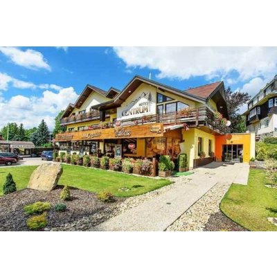 Rodinný horský pobyt s polopenzí a wellness v Hotelu Centrum Harrachov v Krkonoších na 2 noci – Hledejceny.cz