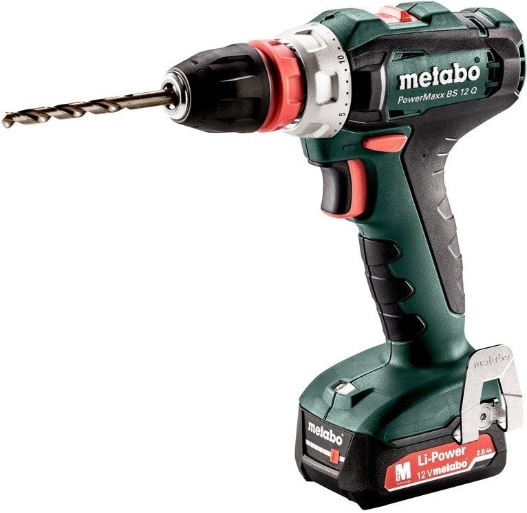 METABO PowerMaxx BS 12 Q + 2x2,0Ah