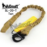 Wosport Popruh SAFETY LANYARD Deluxe, pískový kopie – Zboží Mobilmania