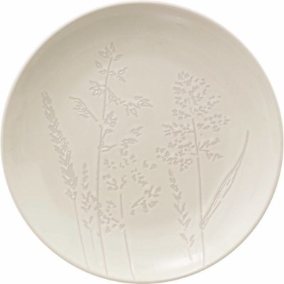 Secret de Gourmet Dezertní talíř ELSA kamenina polní květy 19 cm bílá – Hledejceny.cz
