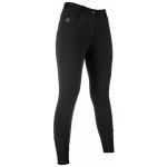 HKM Dámské vyhřívané rajtky Comfort Style se silikonovým sedem bez powerbanky černá – Sleviste.cz