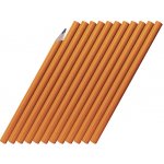 CHINEX Dřevěná stavební tužka 18cm 12 ks. 9159 – Zboží Mobilmania