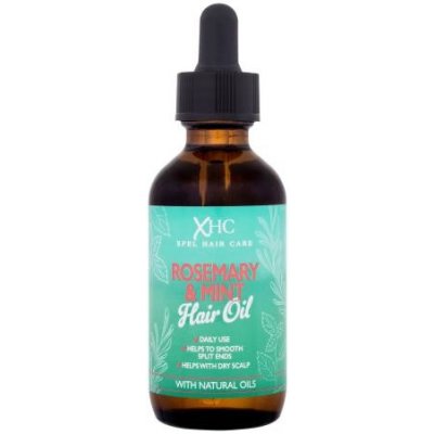 Xpel Rosemary & Mint Hair Oil vyživující olej na vlasy a pokožku hlavy pro ženy 60 ml