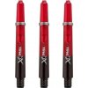 Násadky na šipky XQMax Darts Gradient with Logo - midi - black red
