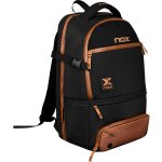 NOX Luxury Open Series Black/Brown Backpack – Zboží Dáma
