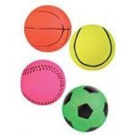 Hračka pes Míč mechová guma NEON 6 cm TR – Zbozi.Blesk.cz