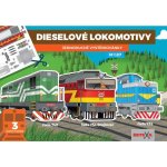 BETEXA, zásilková služba s. r. o. Dieselové lokomotivy - Jednoduché vystřihovánky – Zboží Mobilmania