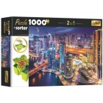 Trefl s třídičem 2v1 Noční Dubaj 1000 dílků – Hledejceny.cz