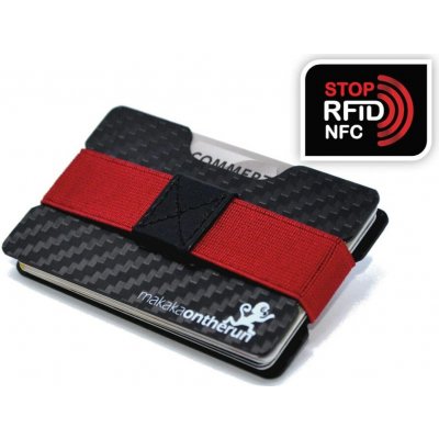 MakakaOnTheRun Karbonová slim RFID peněženka na karty – Hledejceny.cz