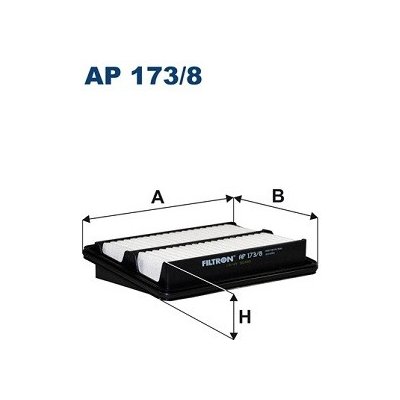 Vzduchový filtr FILTRON AP 173/8 – Hledejceny.cz