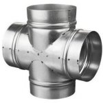 VENTS odbočka + kus KM 125 mm Zn kovová – Hledejceny.cz