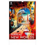 Nástěnný Helma Surreal New Worlds 2026 – Zboží Dáma