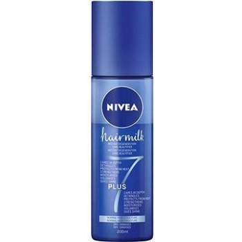 Nivea Hairmilk 7 Plus regenerační bezoplachový kondicionér pro normální vlasy 200 ml