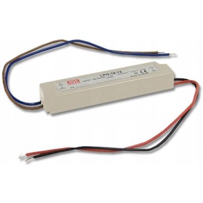 Napájecí zdroj MeanWell LPH-18-12 12V DC 1,5A 18W IP67 – Sleviste.cz