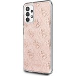 Pouzdro Guess PC/TPU 4G Peony Glitter Samsung Galaxy A32 5G růžové – Zboží Mobilmania