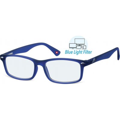 Montana Eyewear brýle na čtení a na počítač BLF83C modré – Zboží Mobilmania