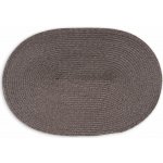 Continenta Prostírání oválné hnědé 45x31 cm – Zboží Dáma