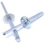 Nýt trhací, velká hlava, DIN 7337, ocel/ocel 14 / 4,8 x 21 - hobby balení, balení 1 ks – Zboží Mobilmania