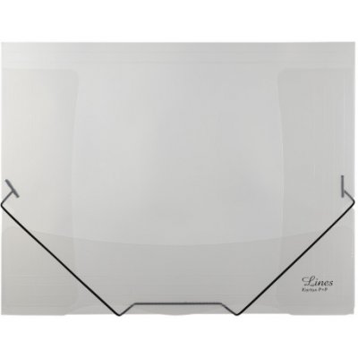 Karton P+P Sloha s gumou A4 průhledná - Lines čirá - 2-500 – Zboží Živě