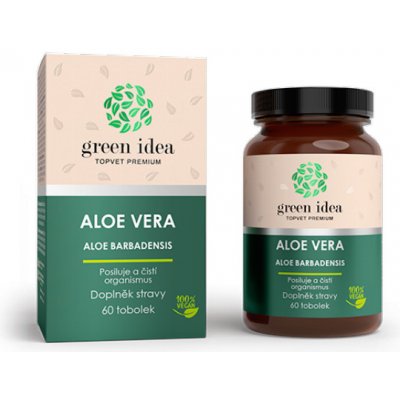 Green Idea Aloe vera bylinný extrakt 60 tablet – Zbozi.Blesk.cz