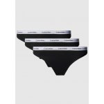 Calvin Klein Dámské tanga QD5209E UB1 3PACK Černá – Hledejceny.cz
