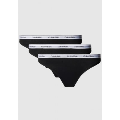 Calvin Klein Dámské tanga QD5209E UB1 3PACK Černá – Hledejceny.cz