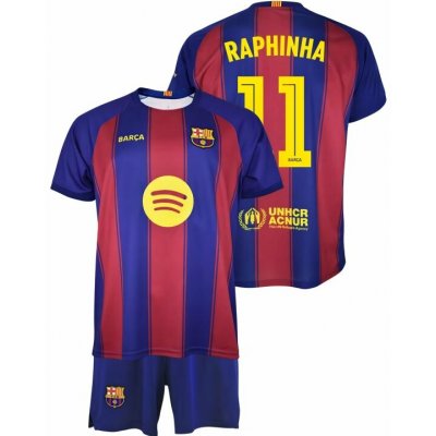 Rogers SRL dětský set replika Barcelona FC 25/26 Home Raphinha – Zboží Dáma