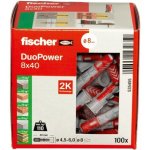 Fischer hmoždinka duopower 8x40 – Sleviste.cz