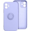 Pouzdro a kryt na mobilní telefon Xiaomi Forcell Silicone Ring Xiaomi Redmi A1 / Redmi A2 Fialové