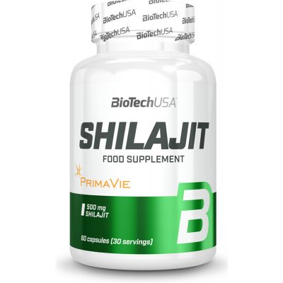 BioTechUSA Shilajit 500 mg 60 kapslí – Hledejceny.cz