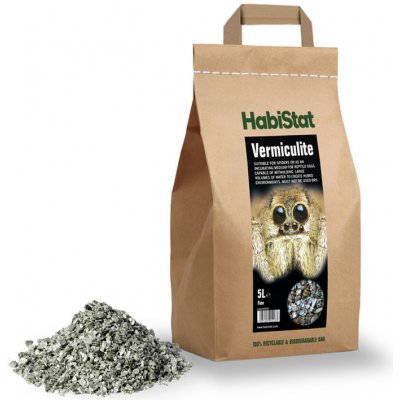 HabiStat Vermiculite Substrate jemný 5 l – Zboží Dáma