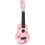 Vilac kytara růžová s květy – Zboží Mobilmania