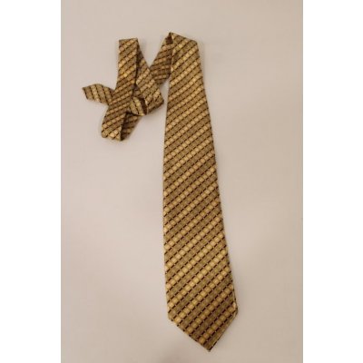 Kravata Zero zlatá – Sleviste.cz
