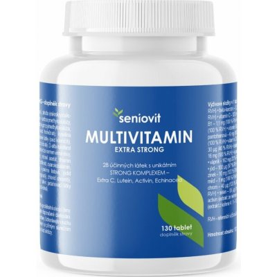 Seniovit Multivitamin Extra Strong 130 tablet – Hledejceny.cz
