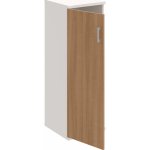 Hobis S 3 40 01 L Skříň policová dvéřová 115,2 × 40 cm - Višeň , Bílá , USH hranatá – Zboží Dáma