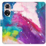 Pouzdro iSaprio Flip s kapsičkami na karty - Abstract Paint 05 Honor 50 / Huawei Nova 9 – Zboží Mobilmania