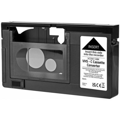 Nedis VCON110BK adaptér pro kazety VHS-C na VHS – Sleviste.cz