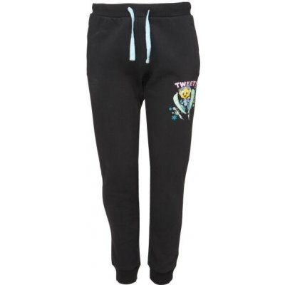 Looney Tunes Tweety Pants dětské teplákové kalhoty černá – Zboží Dáma