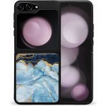 VSECHNONAMOBIL MY ART Ochranný kryt pro Samsung Galaxy Z Flip7 FE 5G / Flip6 5G BLUE MARBLE (141) 118389 – Zboží Živě