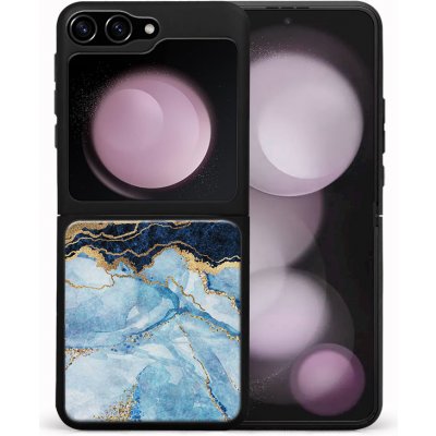 VSECHNONAMOBIL MY ART Ochranný kryt pro Samsung Galaxy Z Flip7 FE 5G / Flip6 5G BLUE MARBLE (141) 118389 – Zboží Živě