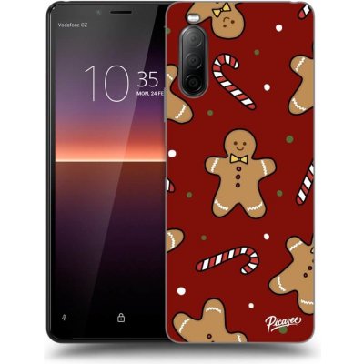 Picasee silikonové Sony Xperia 10 II - Gingerbread 2 černé – Zbozi.Blesk.cz