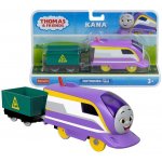 Fisher Price Motorizovaná lokomotiva Kana s nákladem HDY69 HFX93 – Zboží Dáma